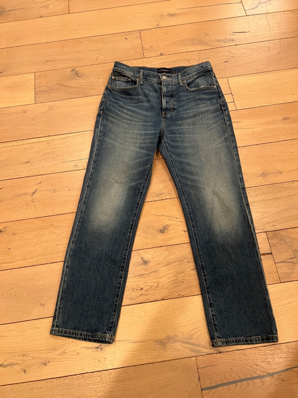 Lucky Brand womens 90s high rise straight Jeans 6/28